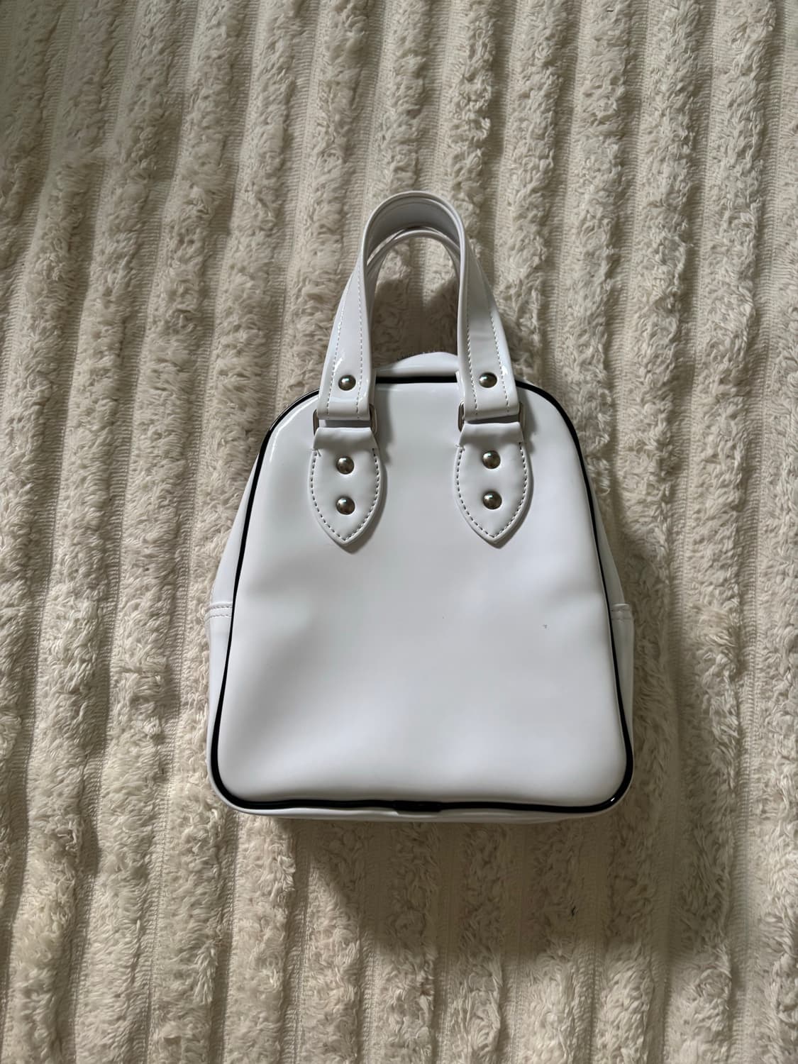 꼼데가르송 걸 CDG Girl 화이트 미니 토트백 상품이미지5