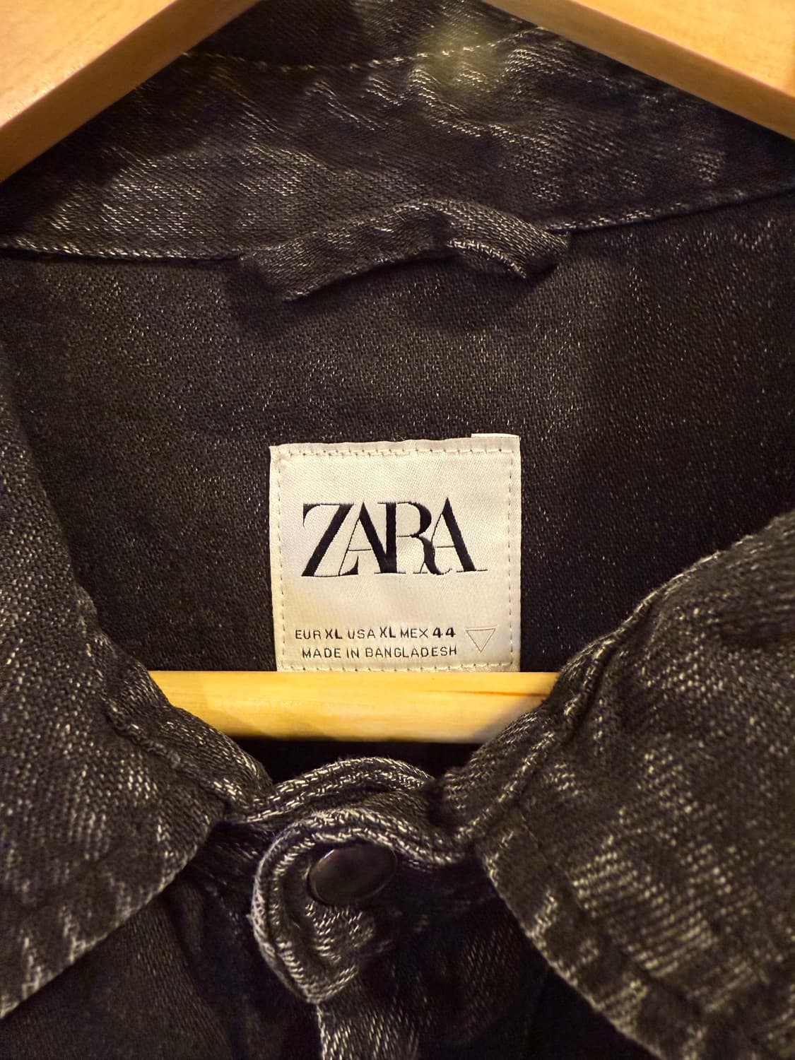 자라 흑청셔츠 상품이미지2