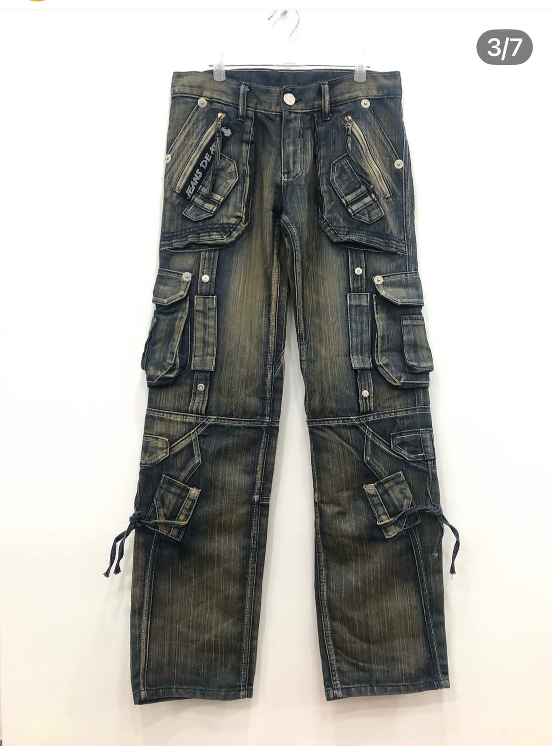 빈티지 카고팬츠 washed multi pocket cargo pants 상품이미지3