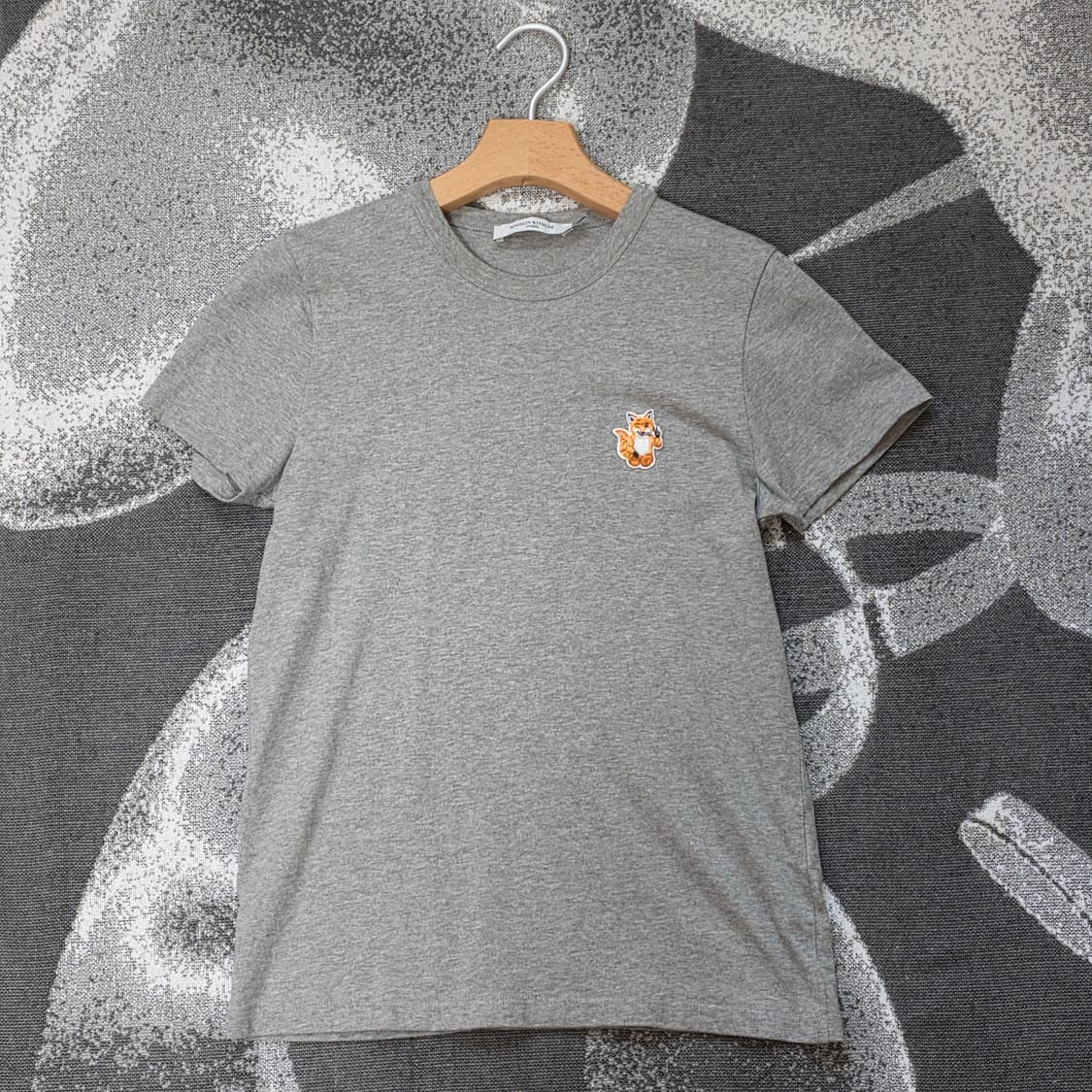 메종키츠네 브이폭스 패치 여성 반팔티 55 상품이미지2