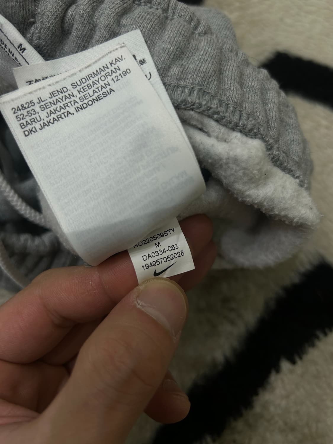 [M]나이키NRG 솔로 스우시 플리스 조거팬츠/그레이 상품이미지6