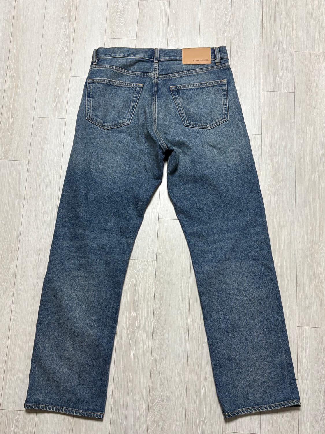 선플라워 다크블루빈티지 선플라워 스탠다드핏 데님 5134 상품이미지3