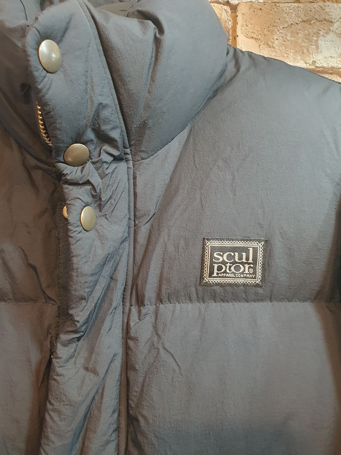 Sculptor 덕다운 패딩 블랙 S 상품이미지3