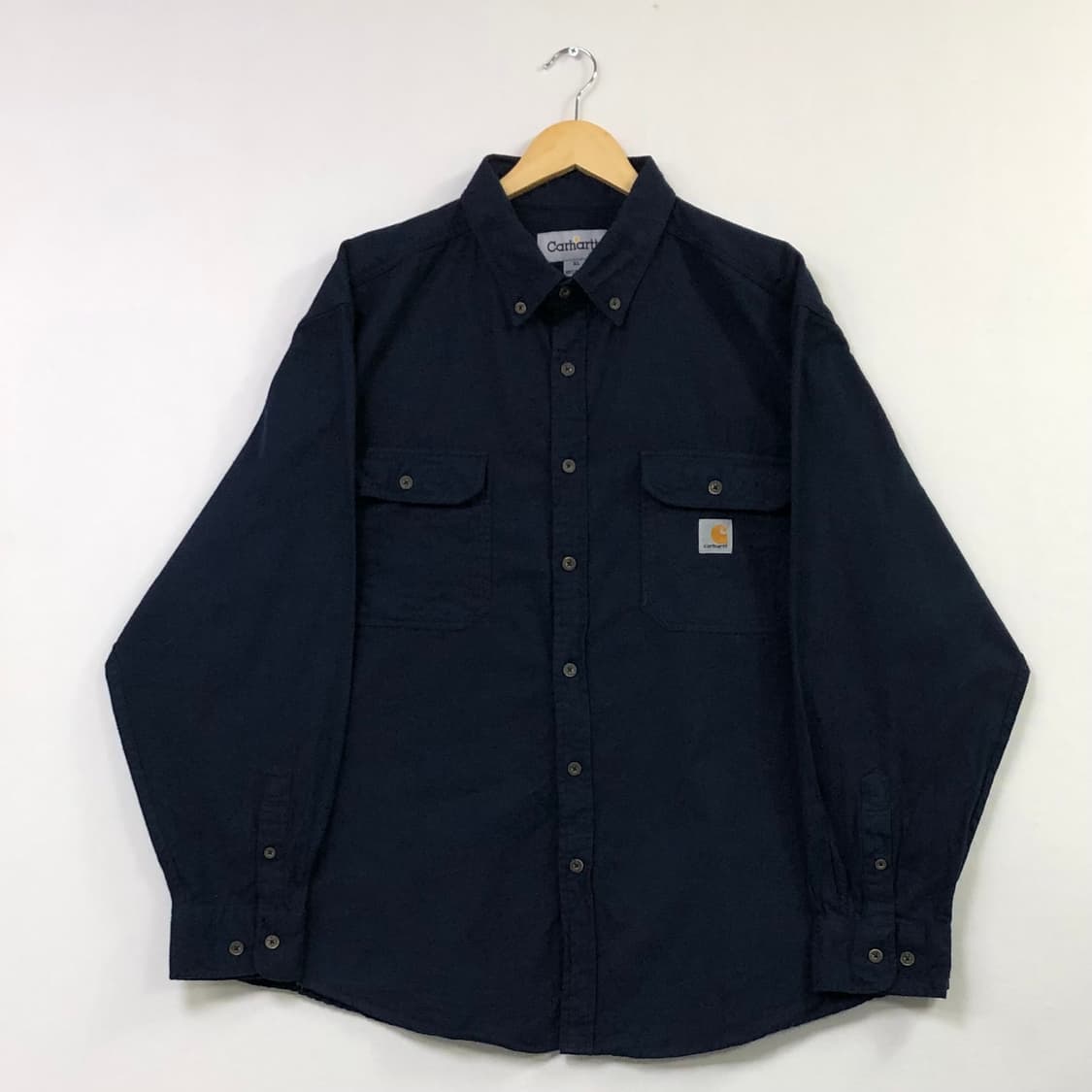 Xxl 칼하트 다크네이비 워크 셔츠 상품이미지2