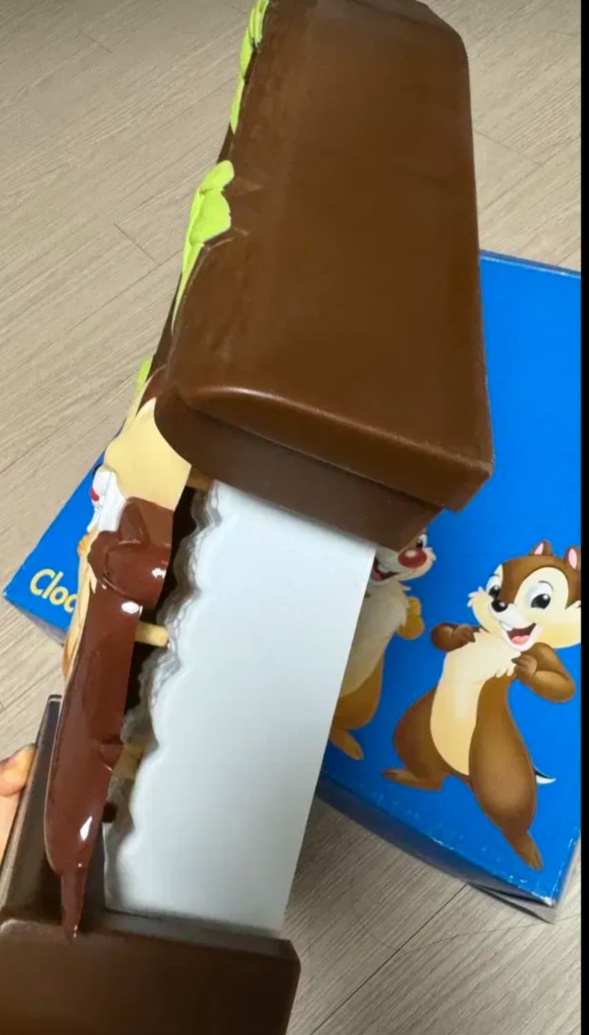 (레어) 디즈니 칩앤데일 벽시계 벽결이 시계 상품이미지2