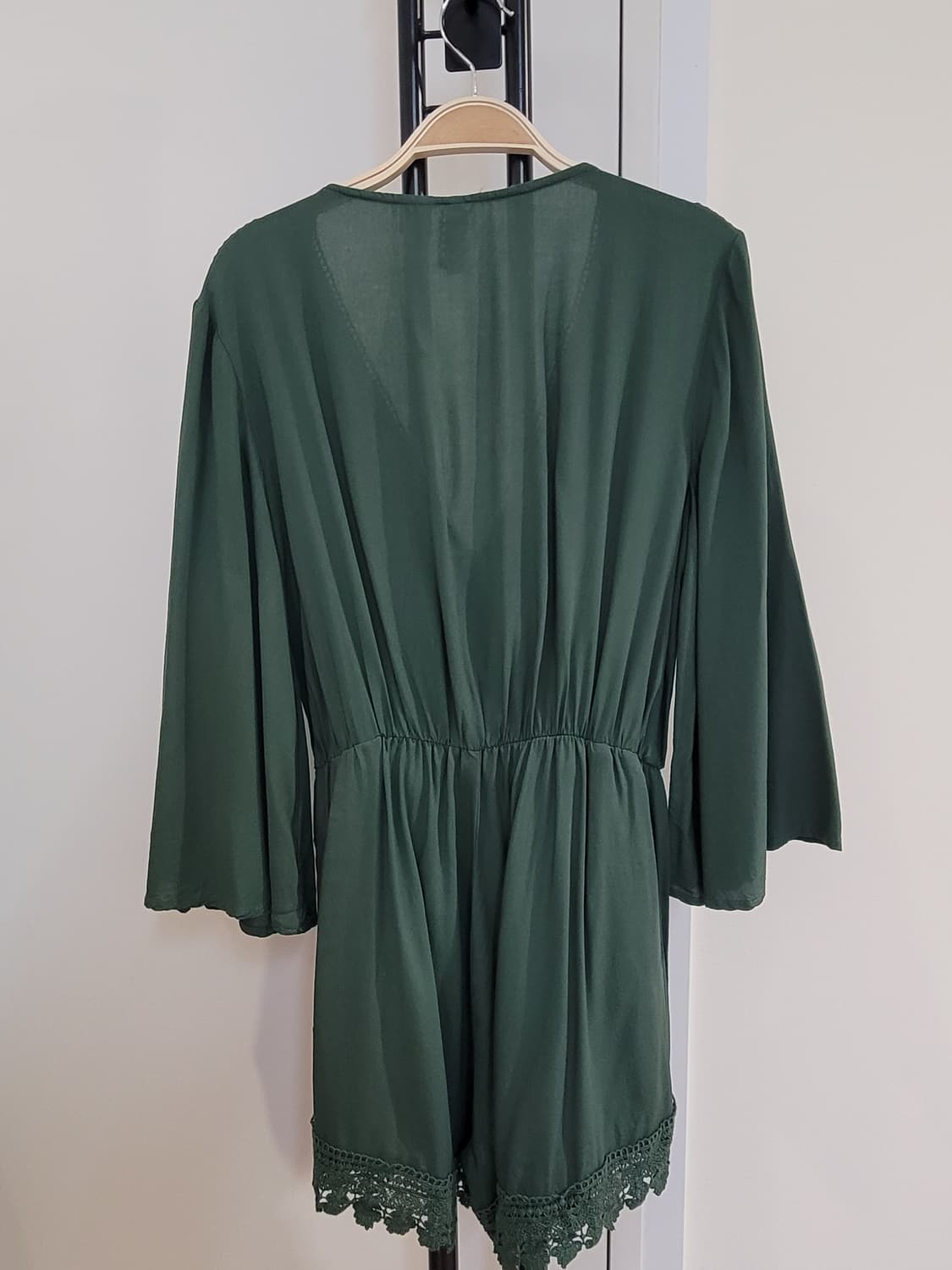 H&M 그린 레이스 점프수트 36사이즈 상품이미지8