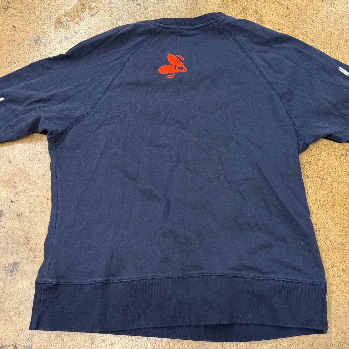 [정품/M] 자딕앤볼테르 네이비 맨투맨 프린팅 b17 상품이미지4