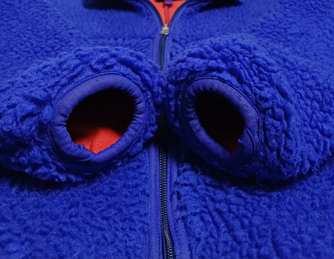 🇺🇸 파타고니아 딥파일 가디건 - 코발트 블루 상품이미지7