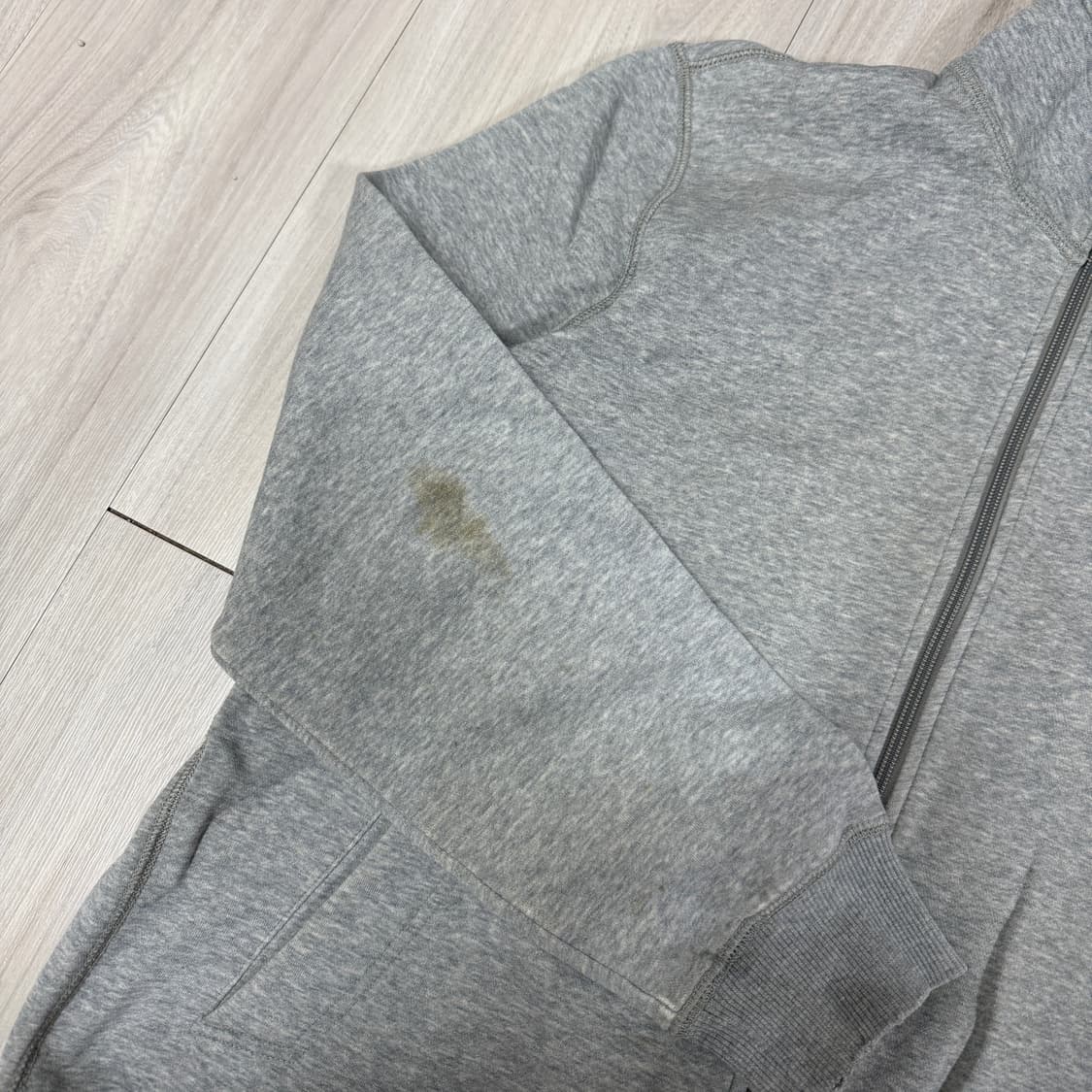 나이키 코튼 그레이 집업져지 상품이미지6