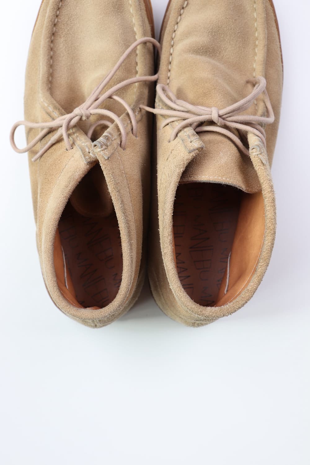  Manebu 미드 스웨이드 부츠 샌드 베이지 상품이미지5