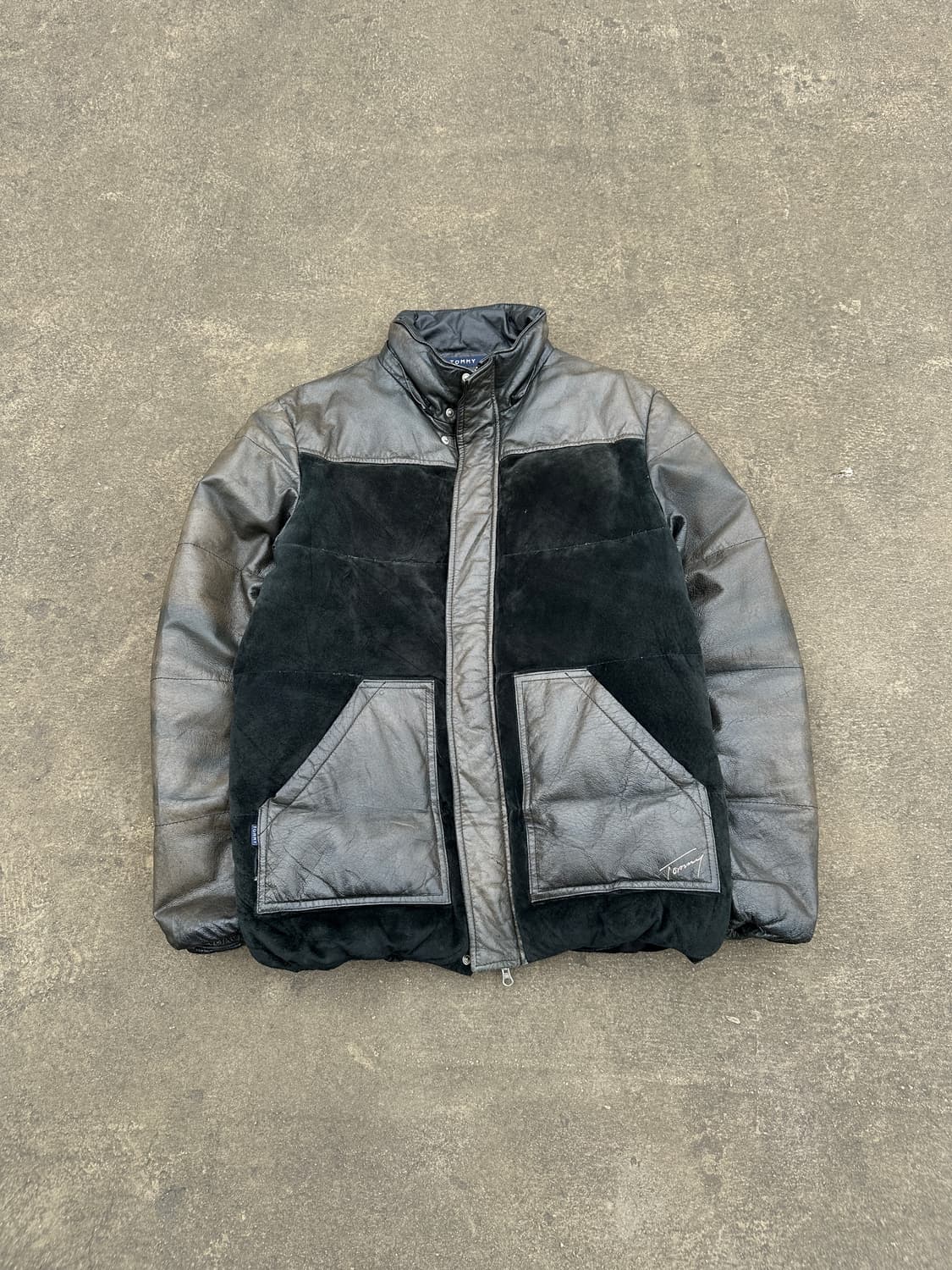 Tommy 타미힐피거 가죽 패딩 자켓 XL 상품이미지2