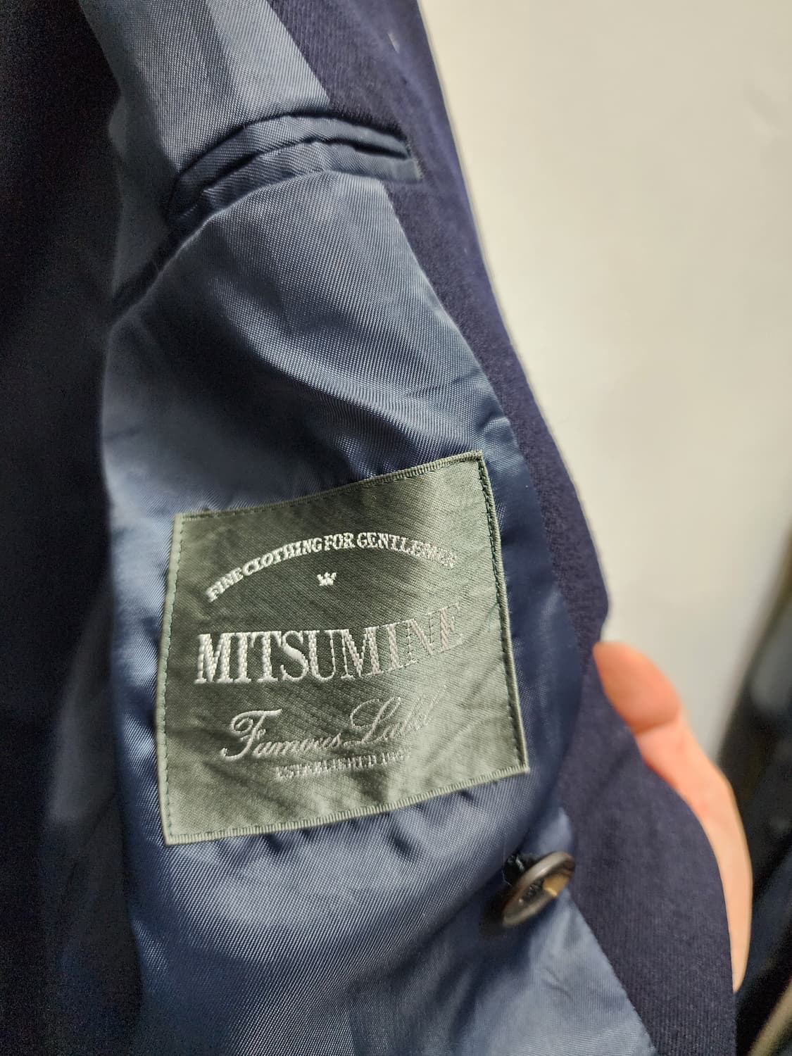 Mitsumine 미츠미네 더블 브레스트 금장 블레이저 상품이미지4