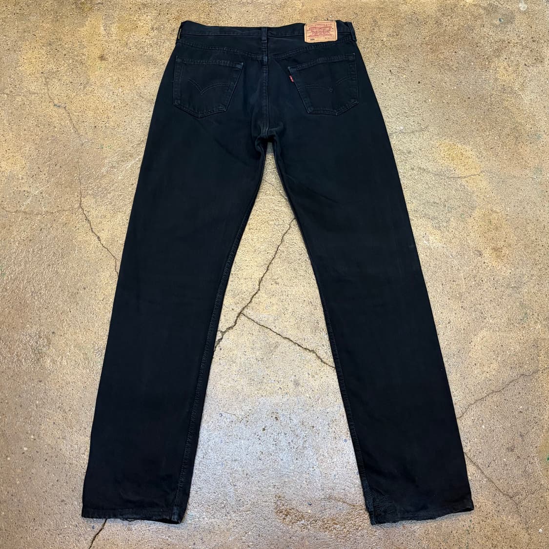 90s Made in UK 미국 빈티지 리바이스 501 블랙진 청바지 상품이미지4