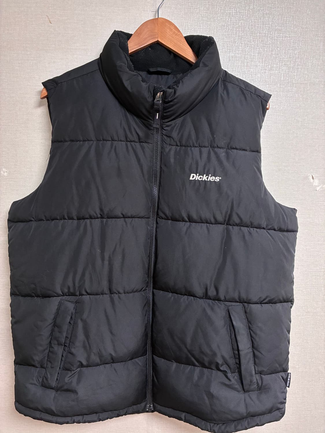 빈티지 디키즈 패딩조끼 블랙 XL 상품이미지2