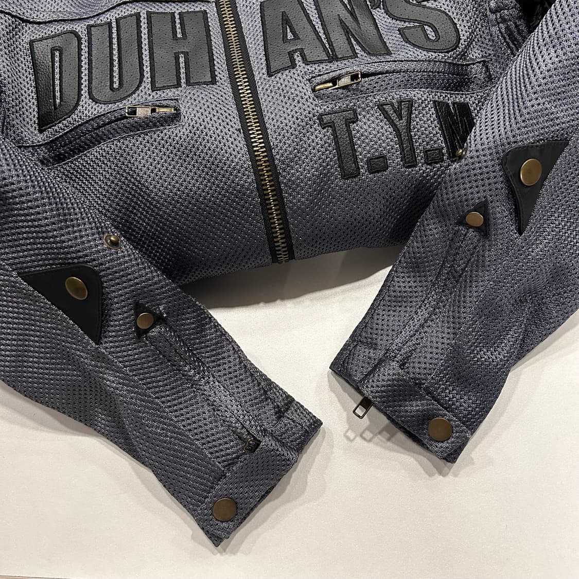 [M] DUHAN 오토바이 라이딩 메쉬 자켓 그레이 A646 상품이미지6