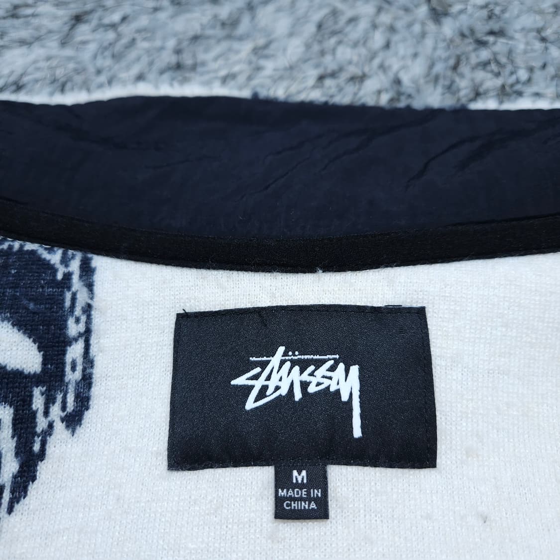 스투시) M 남자 마스크 쉐르파 플리스 / 왕눈이샵 상품이미지9