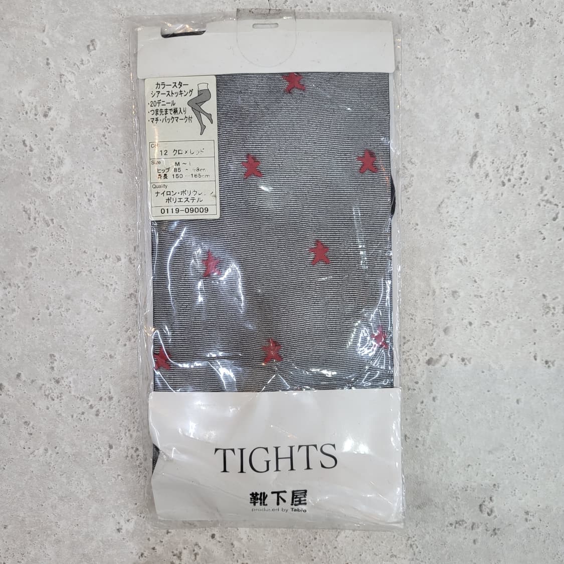  JPN  레드스타 블랙 팬티스타킹 상품이미지3