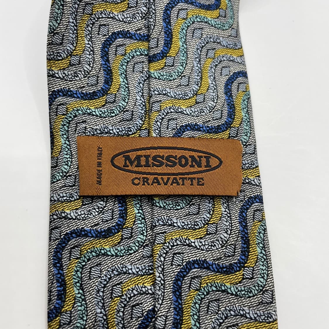 71) (MISSONI) 미쏘니 패턴 넥타이 상품이미지5