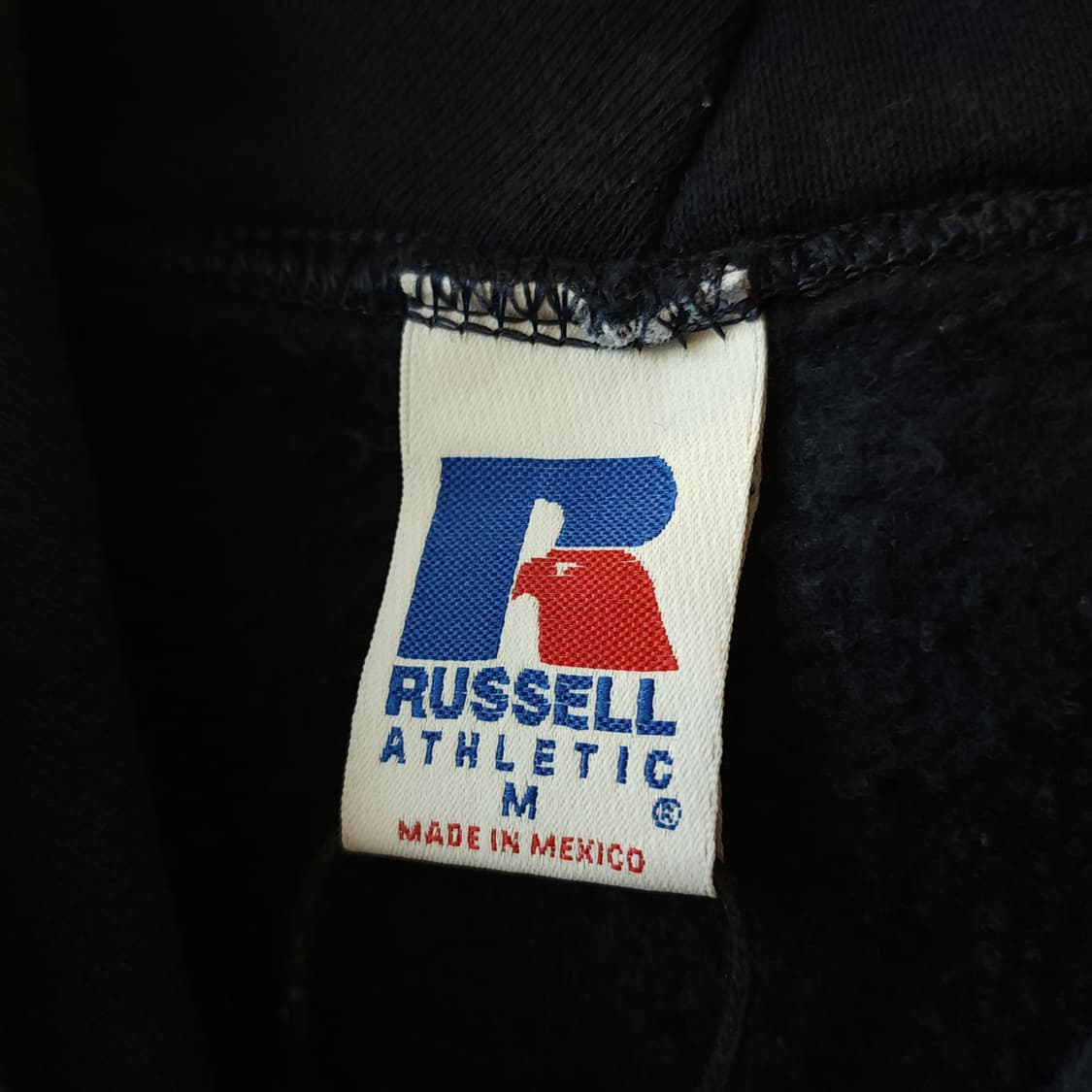 90s 러셀 후드 스웻셔츠 블랭크 오리지널 빈티지 M 상품이미지8