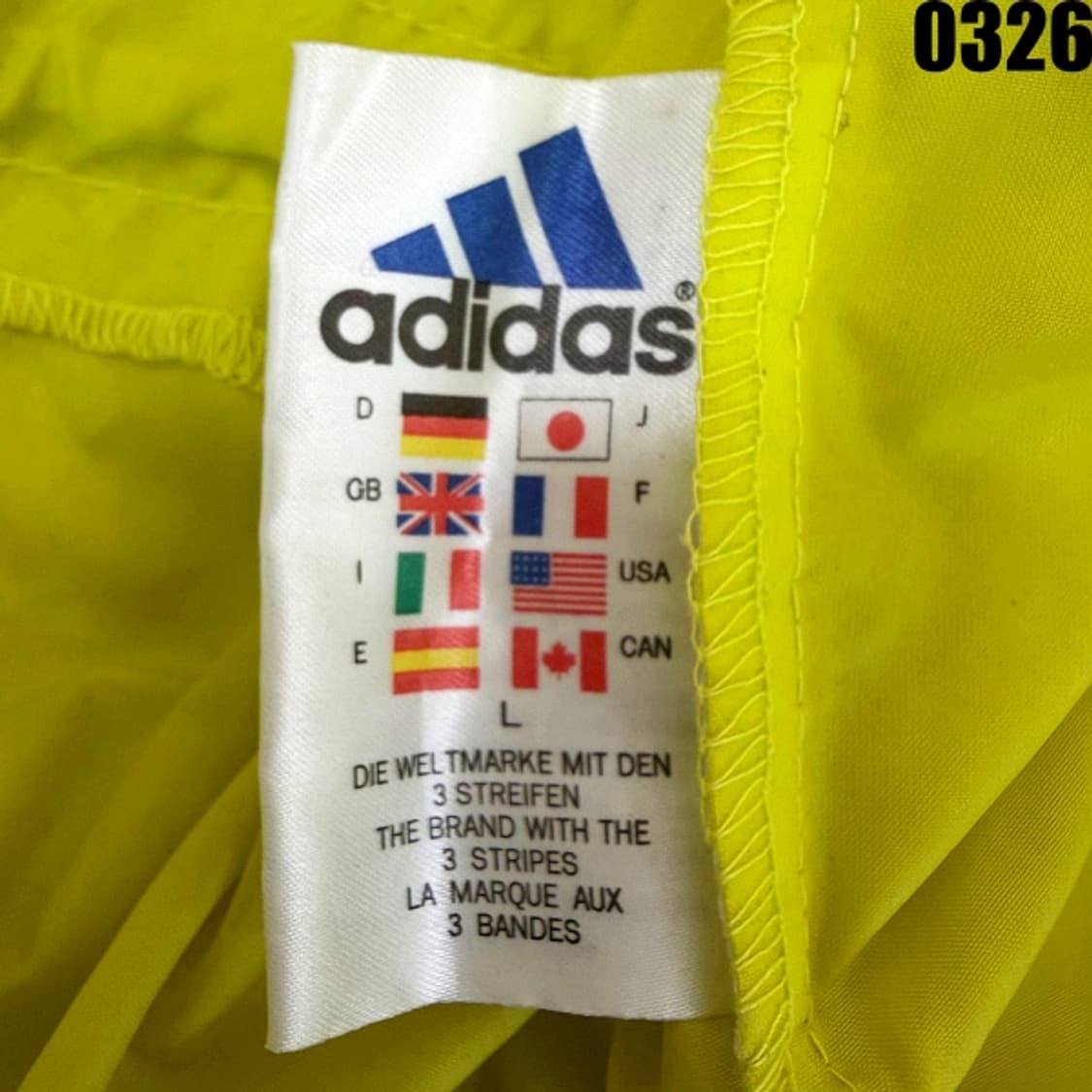 아디다스 빈티지 후드 아노락 바람막이 자켓 95 0326 상품이미지7