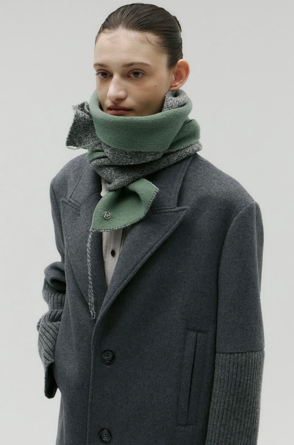 솔티페블 울 머플러 상품이미지1