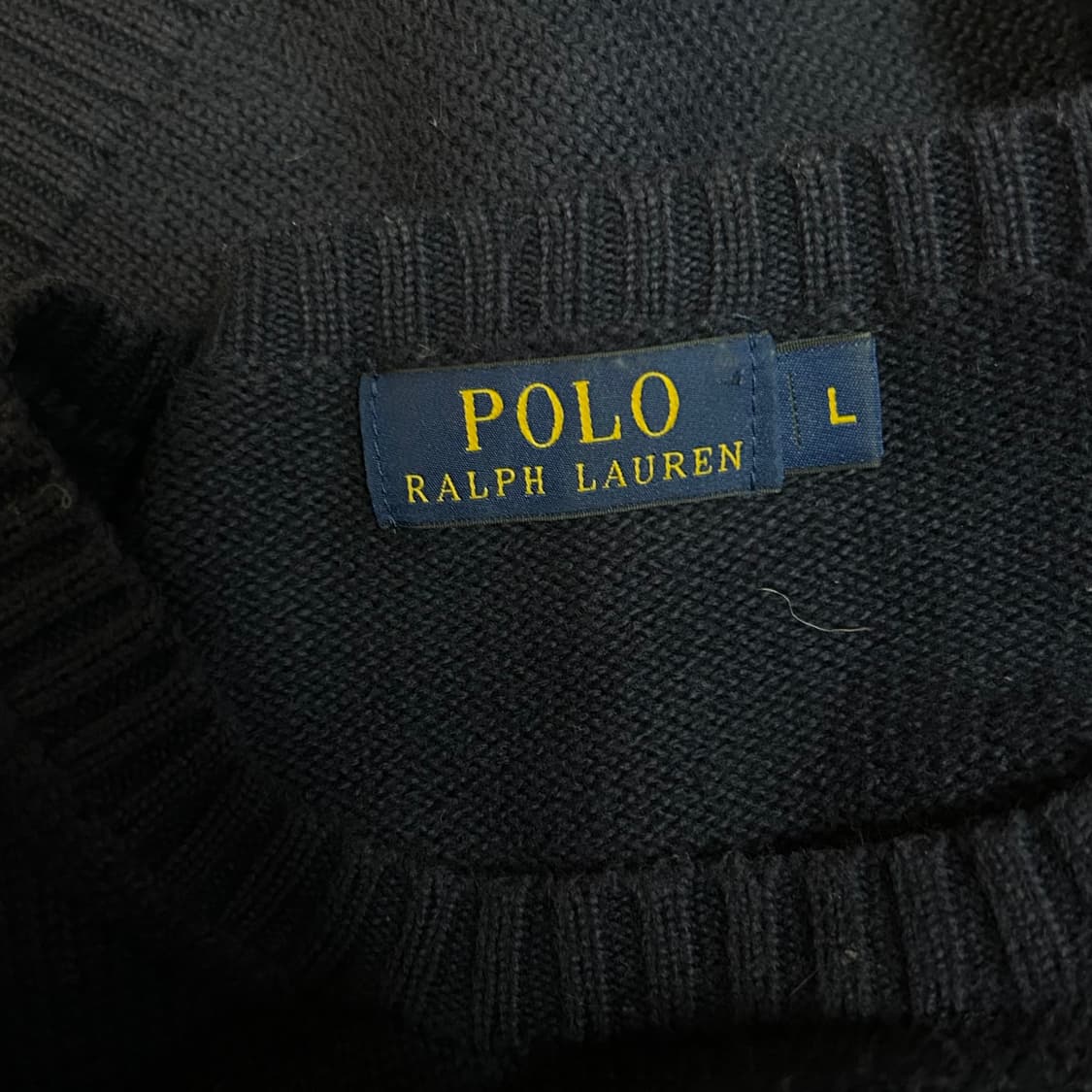 폴로 신형 네이비 니트 L 상품이미지5