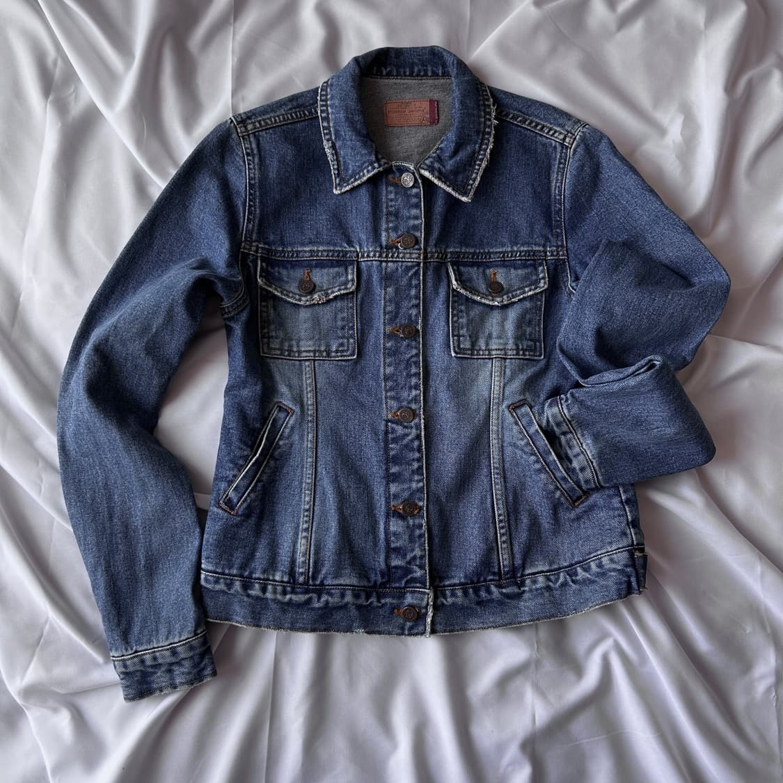 빈티지 중청 데님자켓 상품이미지6