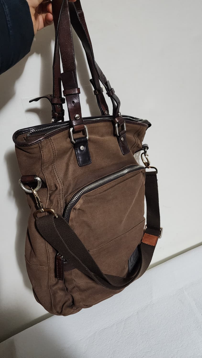 캘빈클라인 빈티지 캔버스 빅 토트백 겸 숄더백 상품이미지4