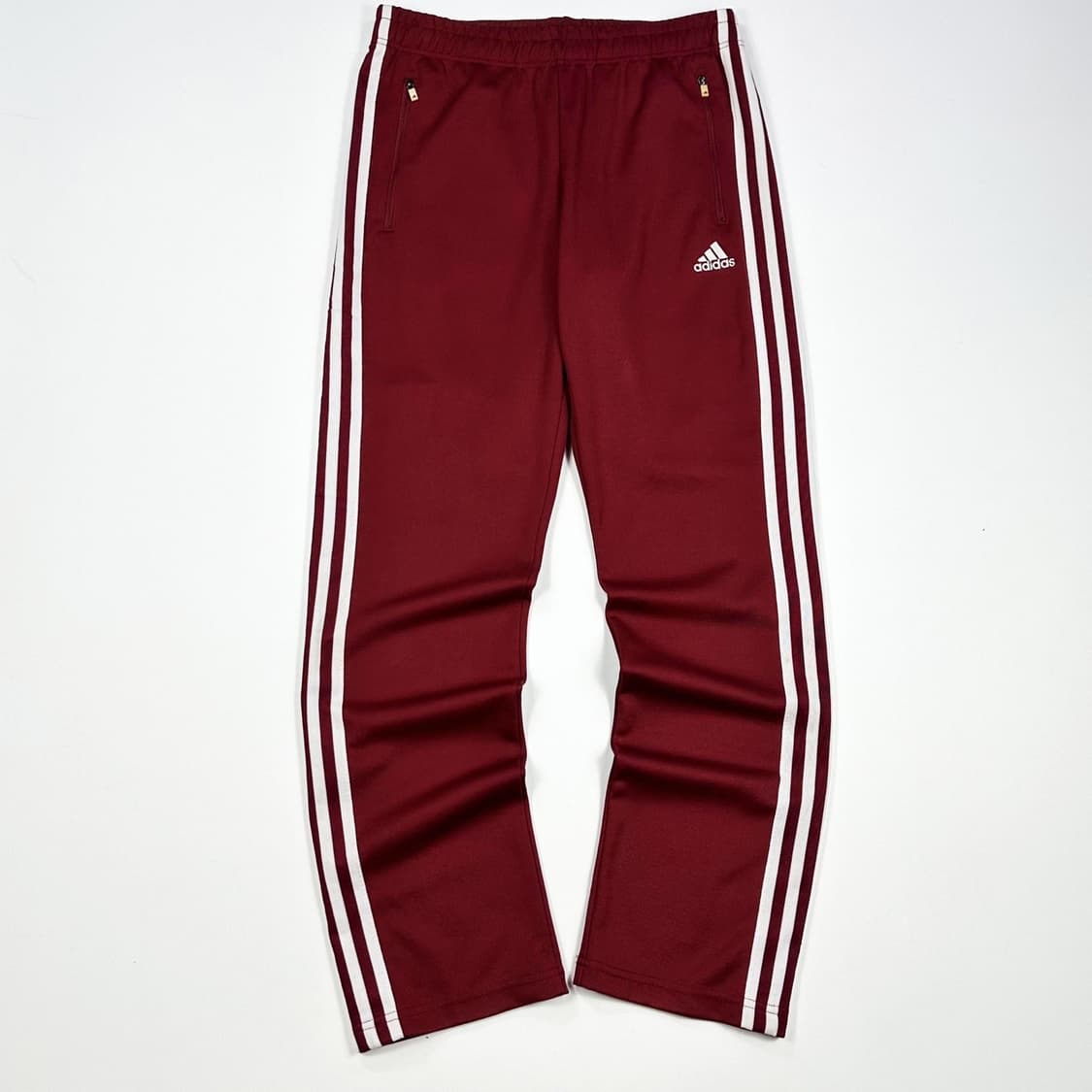 아디다스 오리지널 삼선 버건디 츄리닝 바지 (M) 상품이미지3