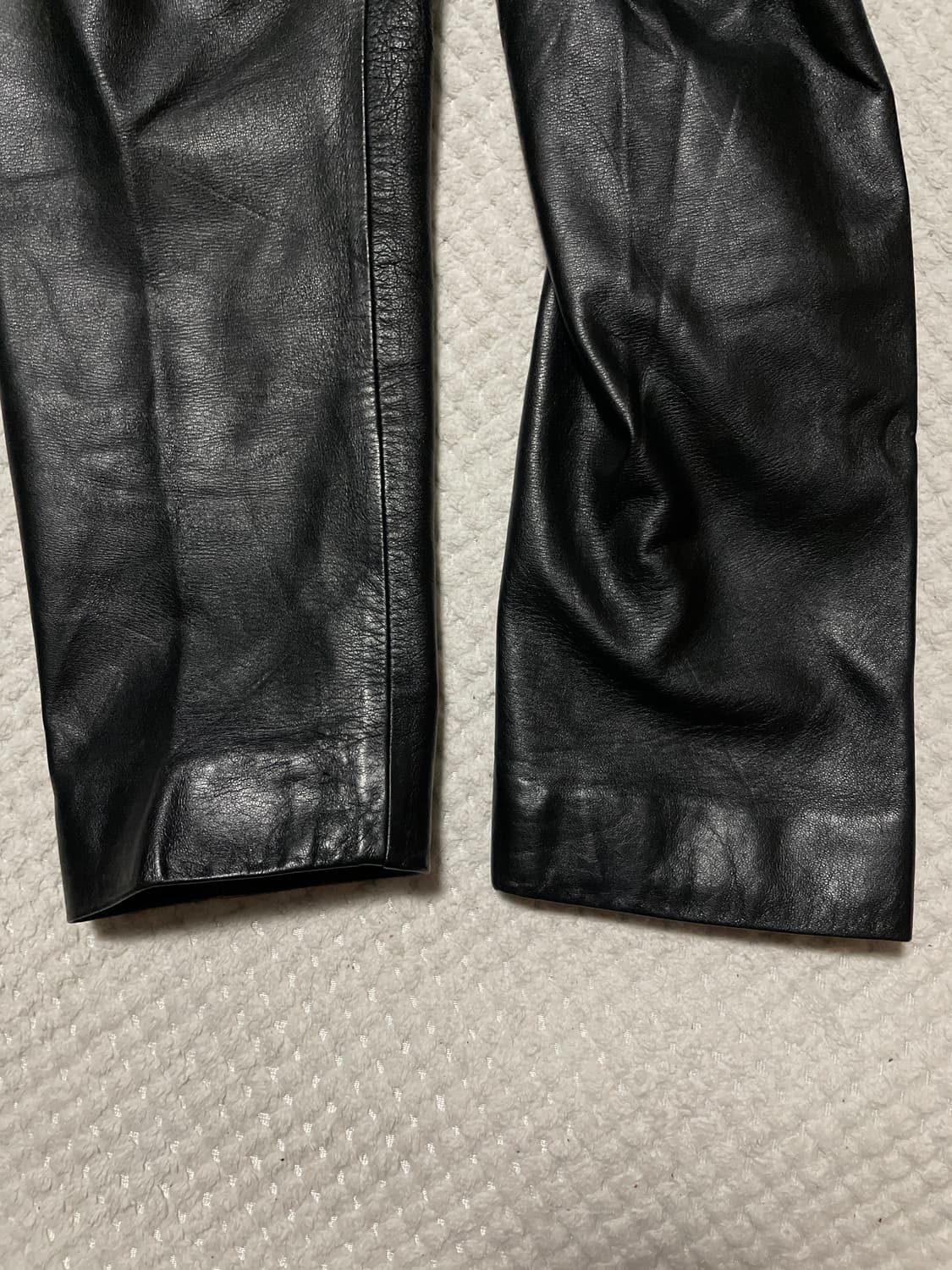 MIK 웨스턴 무드 램스킨 양가죽 레더 카 코트 상품이미지6