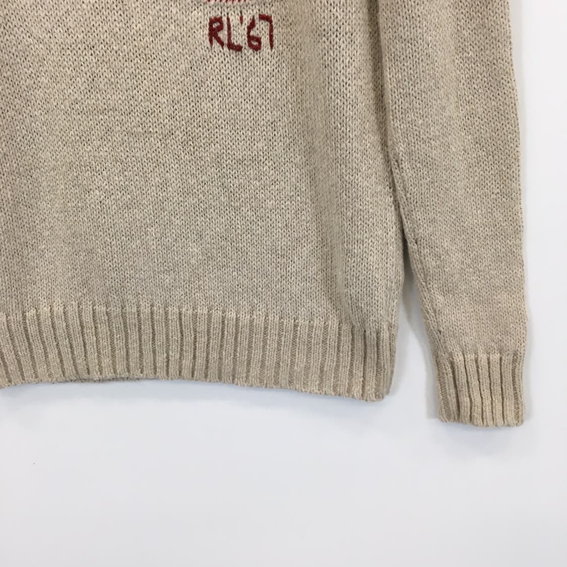 폴로 랄프로렌 성조기 상위라인니트 90-95  상품이미지3