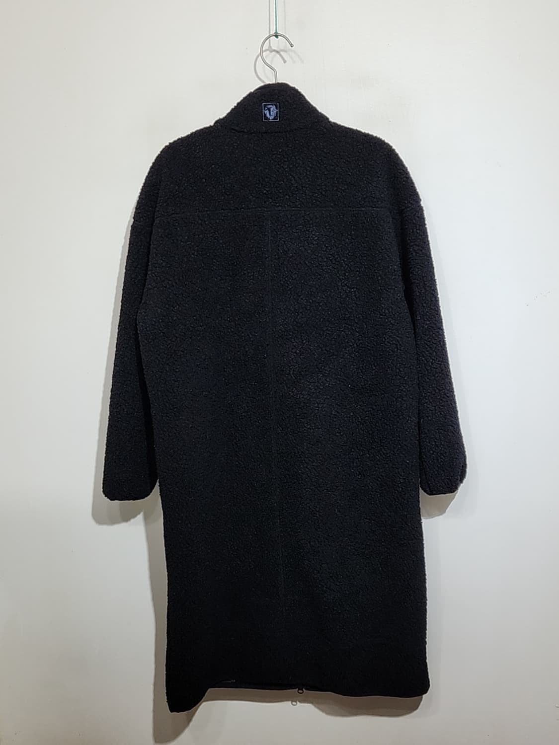 (95) 블랙야크 플리스 롱점퍼 검정 뽀글이 후리스 자켓  상품이미지7