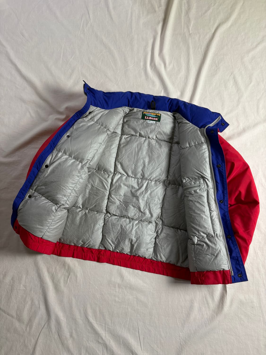 90s L.L Bean 엘엘빈 다운 푸퍼 파카 L 상품이미지3