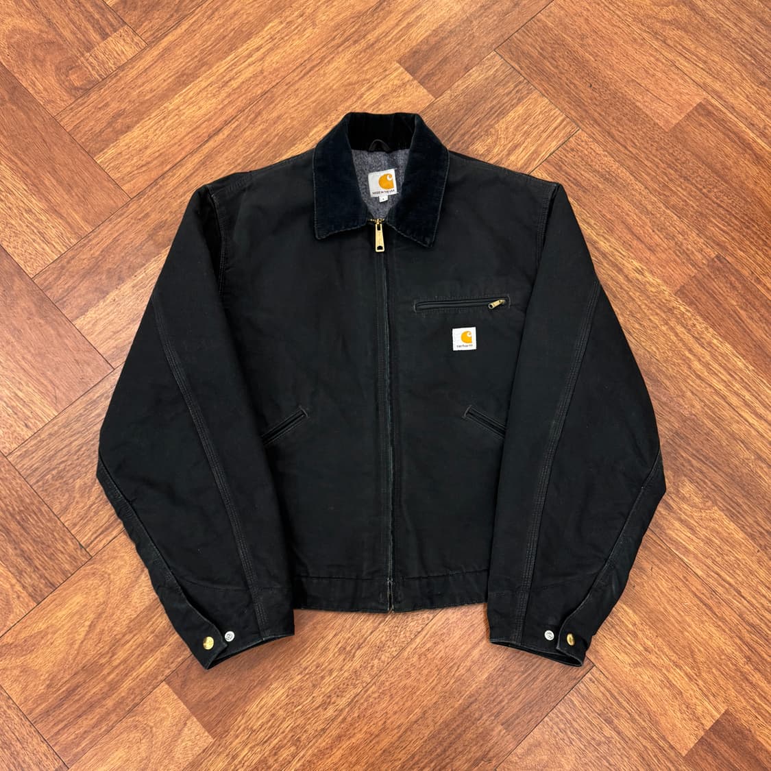 L(105) 칼하트 USA 디트로이트 블랙 자켓  상품이미지1