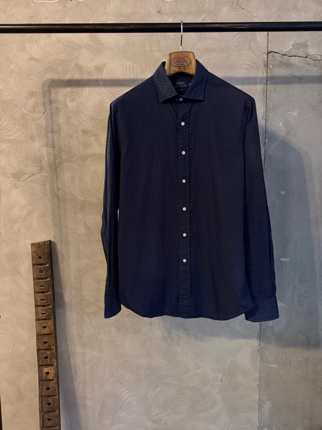 폴로 랄프로렌 도트 셔츠 100 상품이미지4