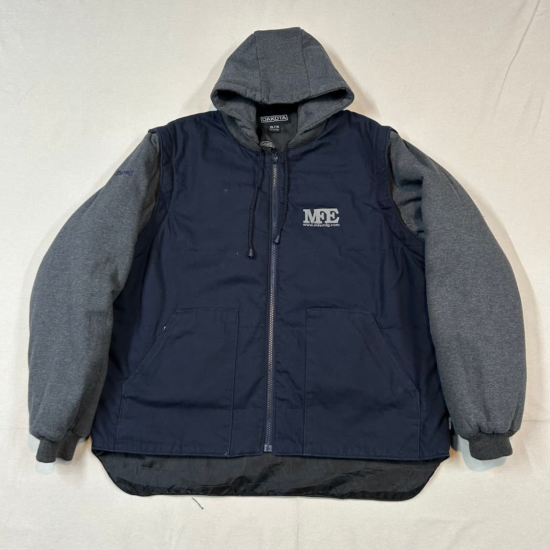 XL) Dakota 다코타 USA 후드 워크 자켓 네이비 상품이미지1