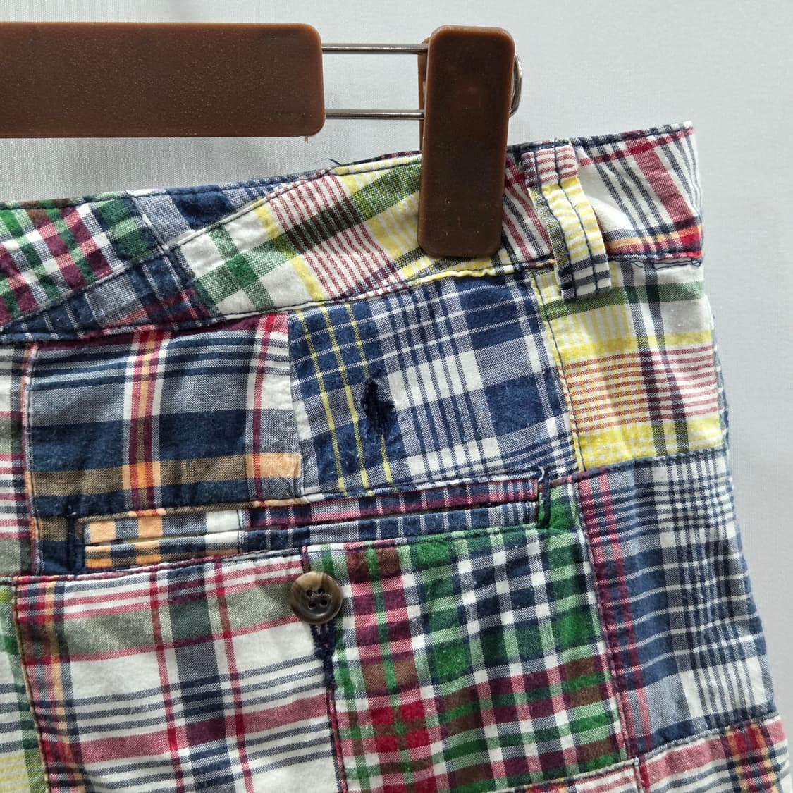 폴로랄프로렌 보이즈 마드라스 패치워크 반바지 20 상품이미지3