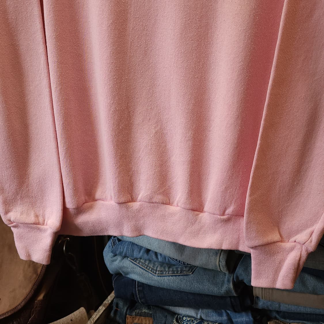 90s 맥그리거 빈티지 스웻셔츠 플레인 스웻셔츠 핑크 L 상품이미지6