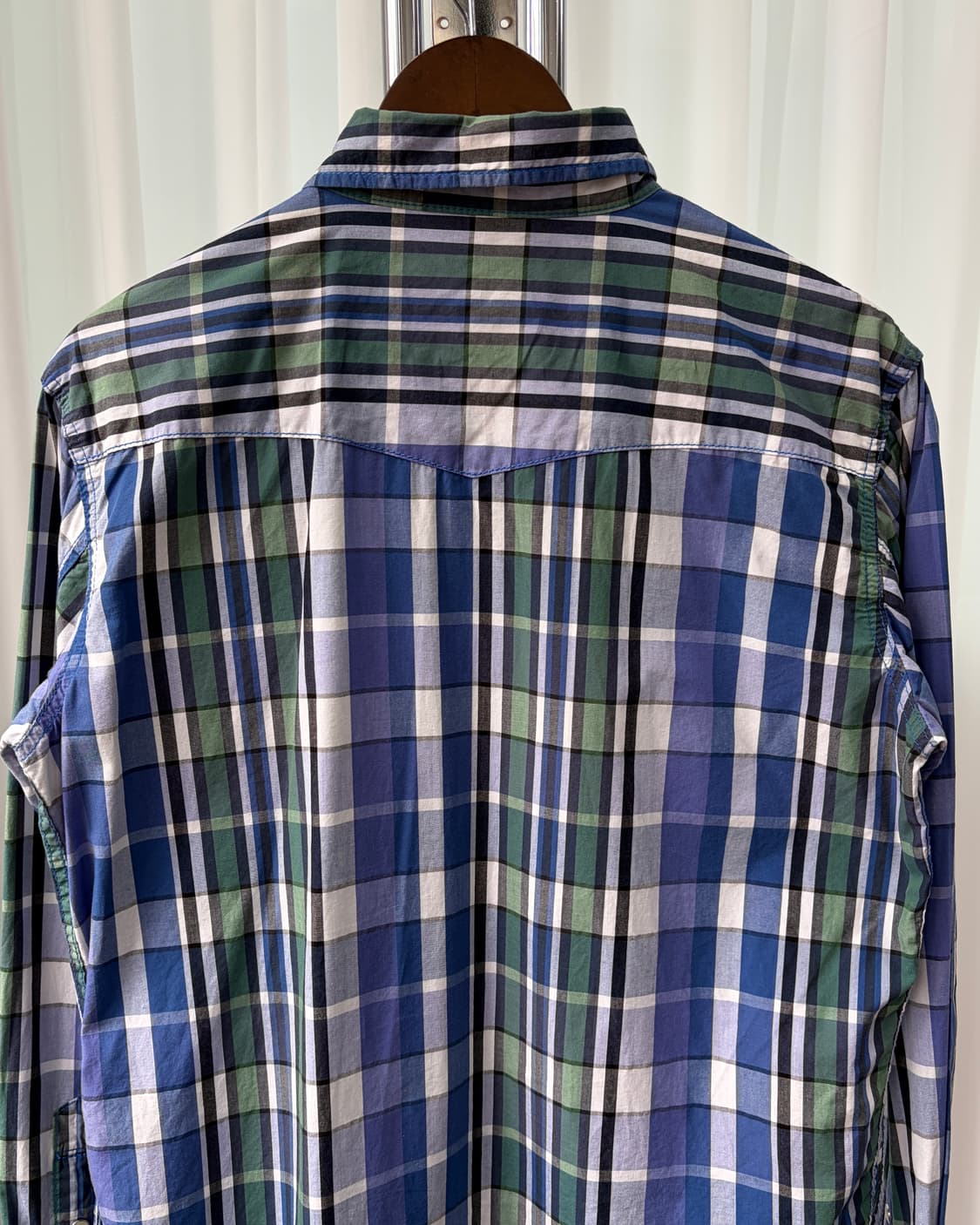 [L]리바이스 Levi's 포플린 플레이드 웨스턴 셔츠 상품이미지6