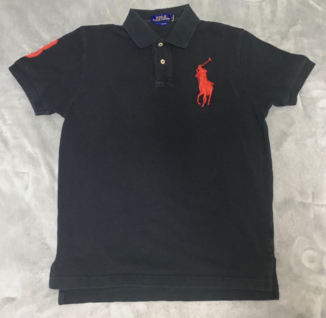 폴로 랄프로렌 빅포니 블랙레드 상품이미지1