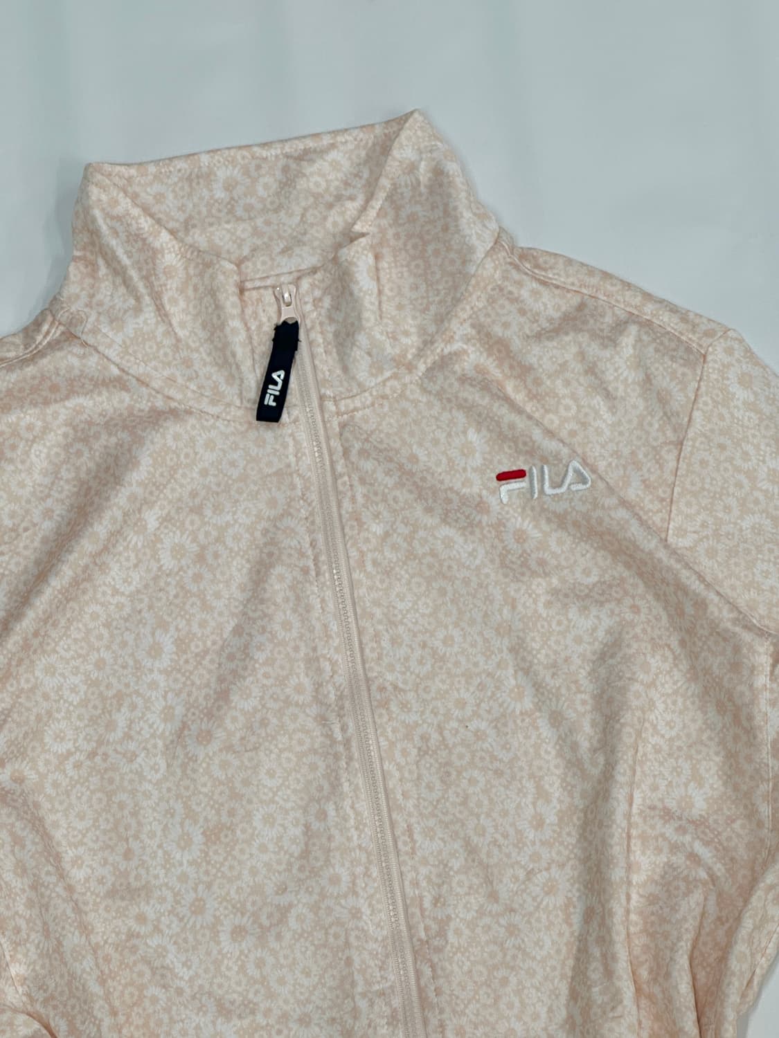 🍑데코라 살구맛 휠라 집업🍑 기능성 재팬 플라워 슬림 괴짜룩 스포티 상품이미지5