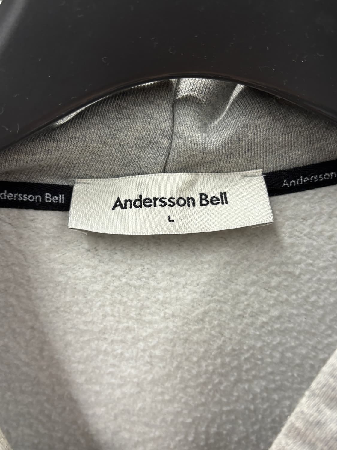앤더슨벨 Andersson 회색 후드티 L 상품이미지4