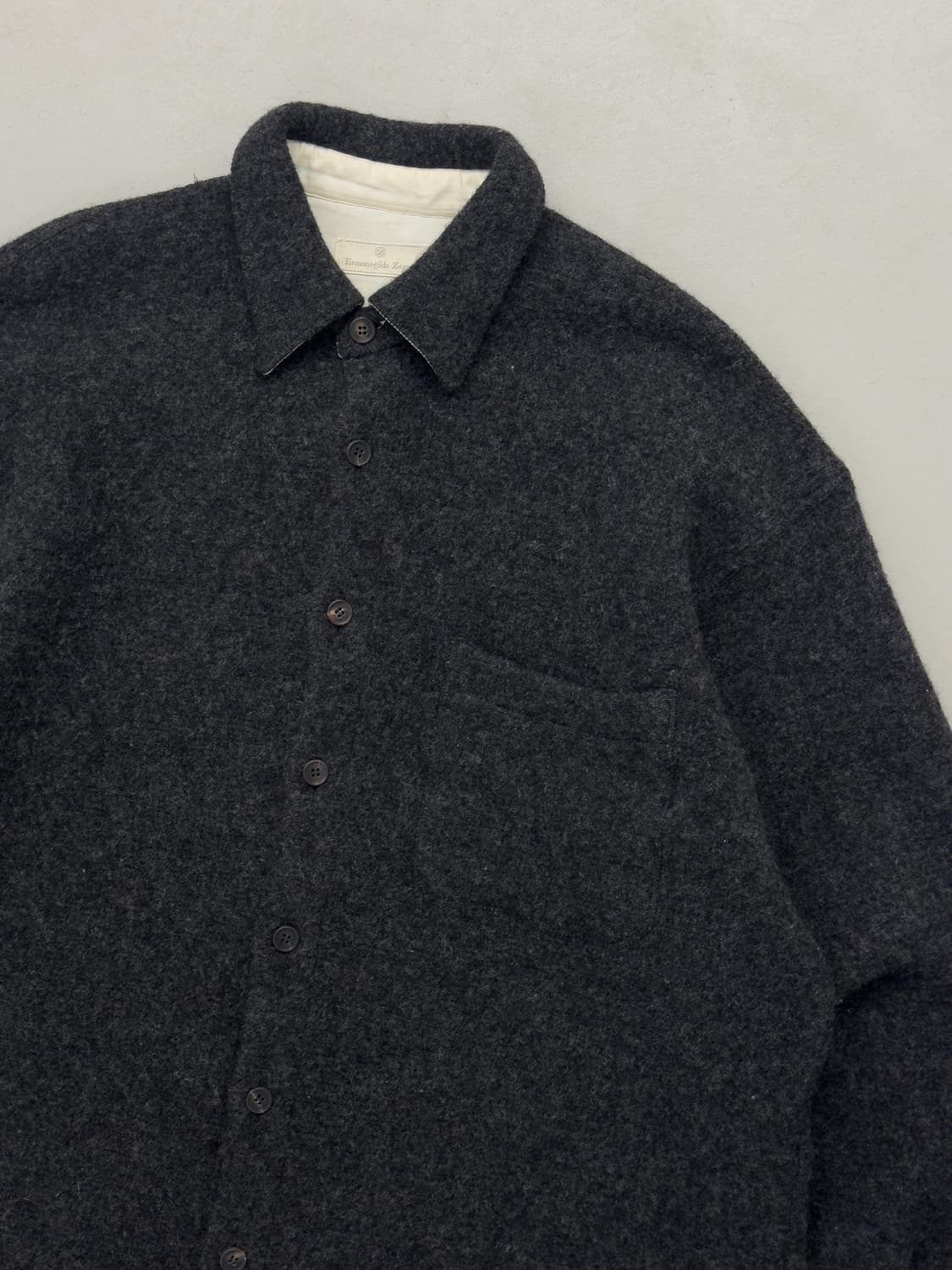 제냐 알파카 셔츠 상품이미지2