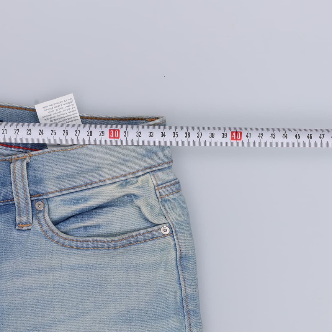 2 타미힐피거 연청 데님팬츠 0331H1 상품이미지7