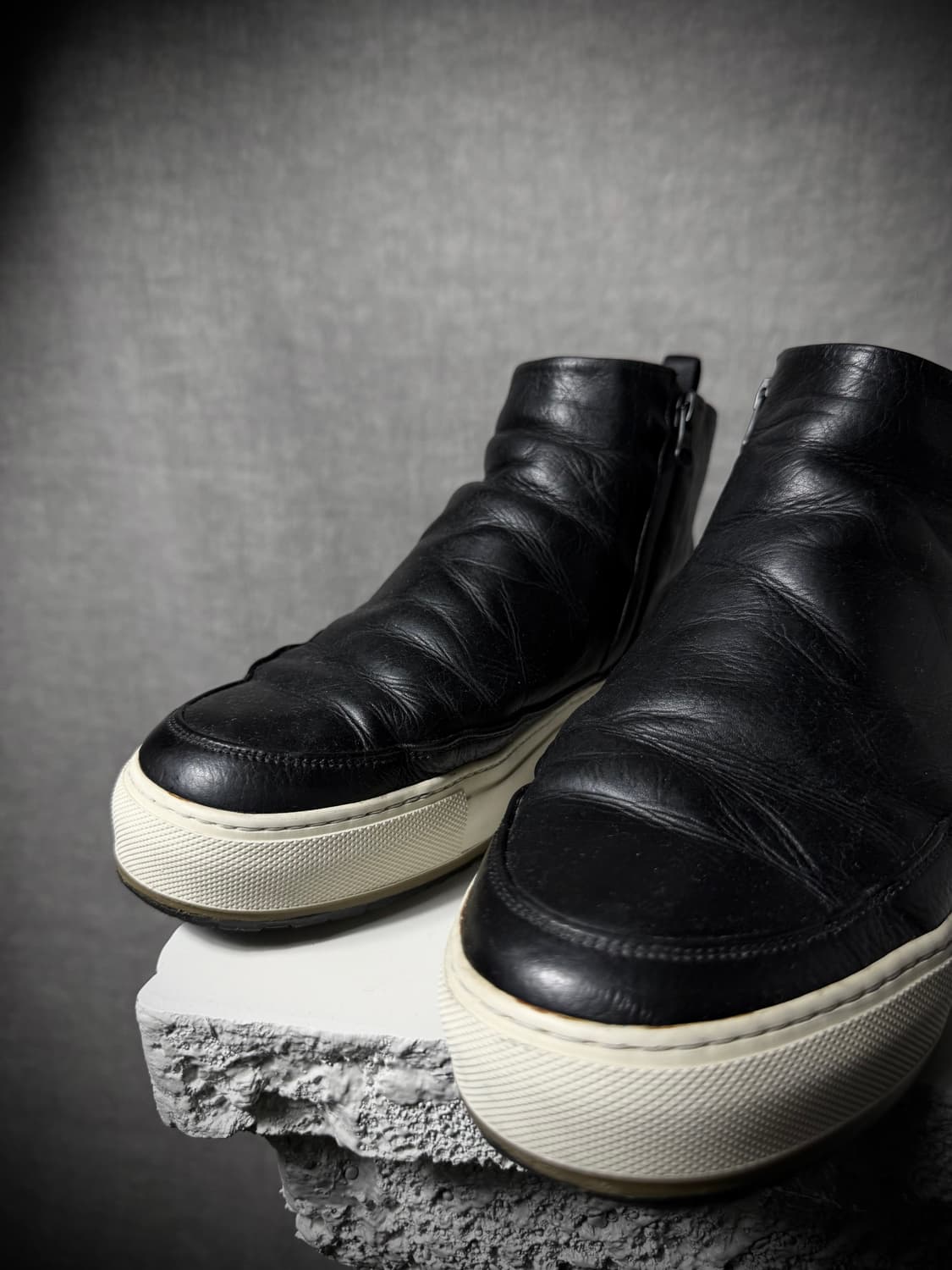 alfredoBANNISTER Side Zip Sneakers 상품이미지4