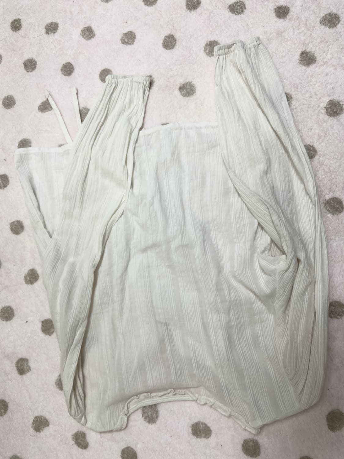 프영띵 레이스 화이트 블라우스 상품이미지6