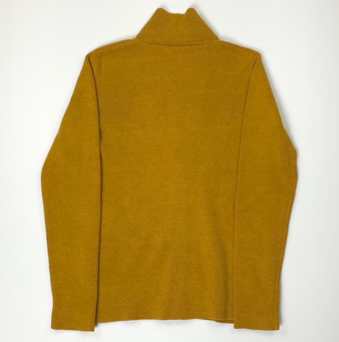 버버리 실크혼방 숄카라 니트가디건 머스타드 (M) 상품이미지2