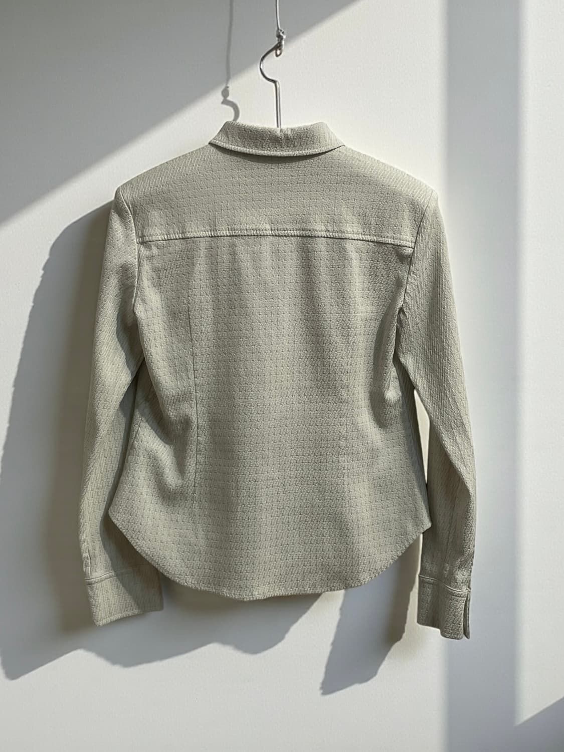 오르 텍스쳐 버튼 셔츠 상품이미지2