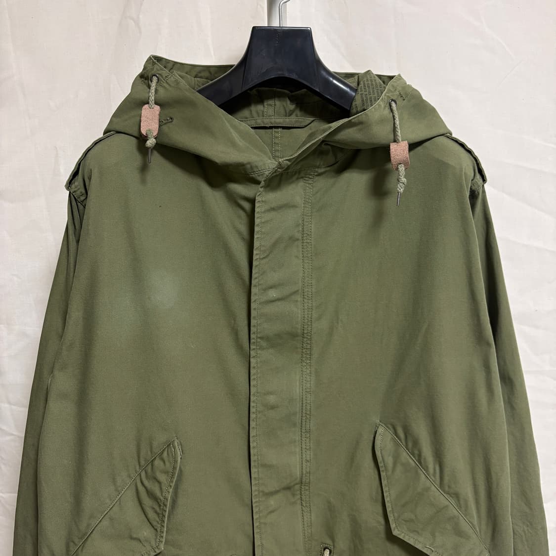 YMCL KY M51 피쉬테일 쉘 파카 / 올리브,XS 상품이미지2