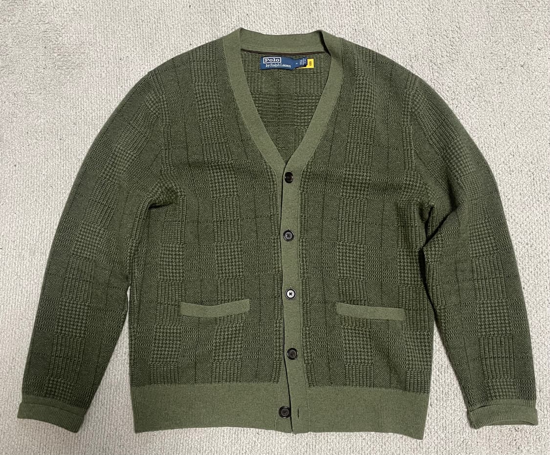 폴로랄프로렌 /  글렌 플래드 울 카디건/ M 상품이미지5